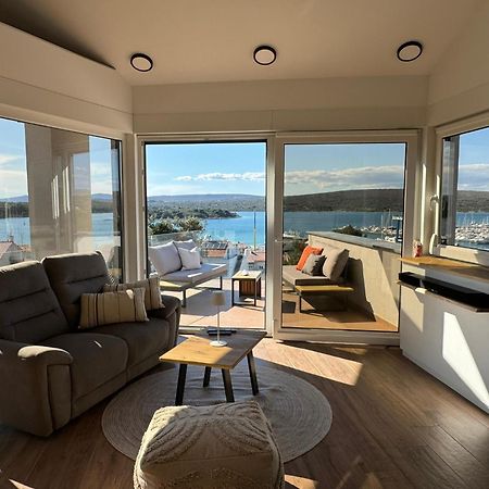 Panorama Penthouse Punat Buitenkant foto