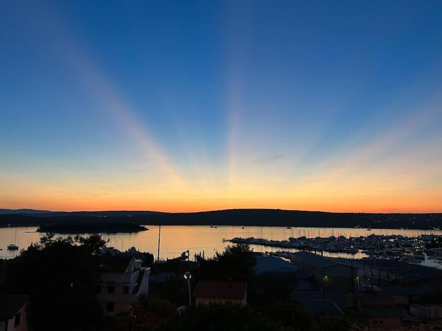 Panorama Penthouse Punat Buitenkant foto