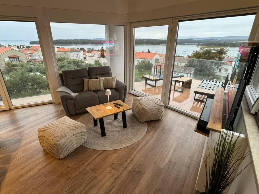 Panorama Penthouse Punat Buitenkant foto
