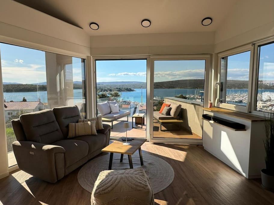 Panorama Penthouse Punat Buitenkant foto